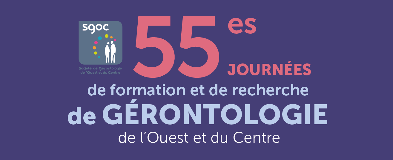 Visuel de l'événement : 55es Journées de formation et de recherche de Gérontologie de l’Ouest et du Centre