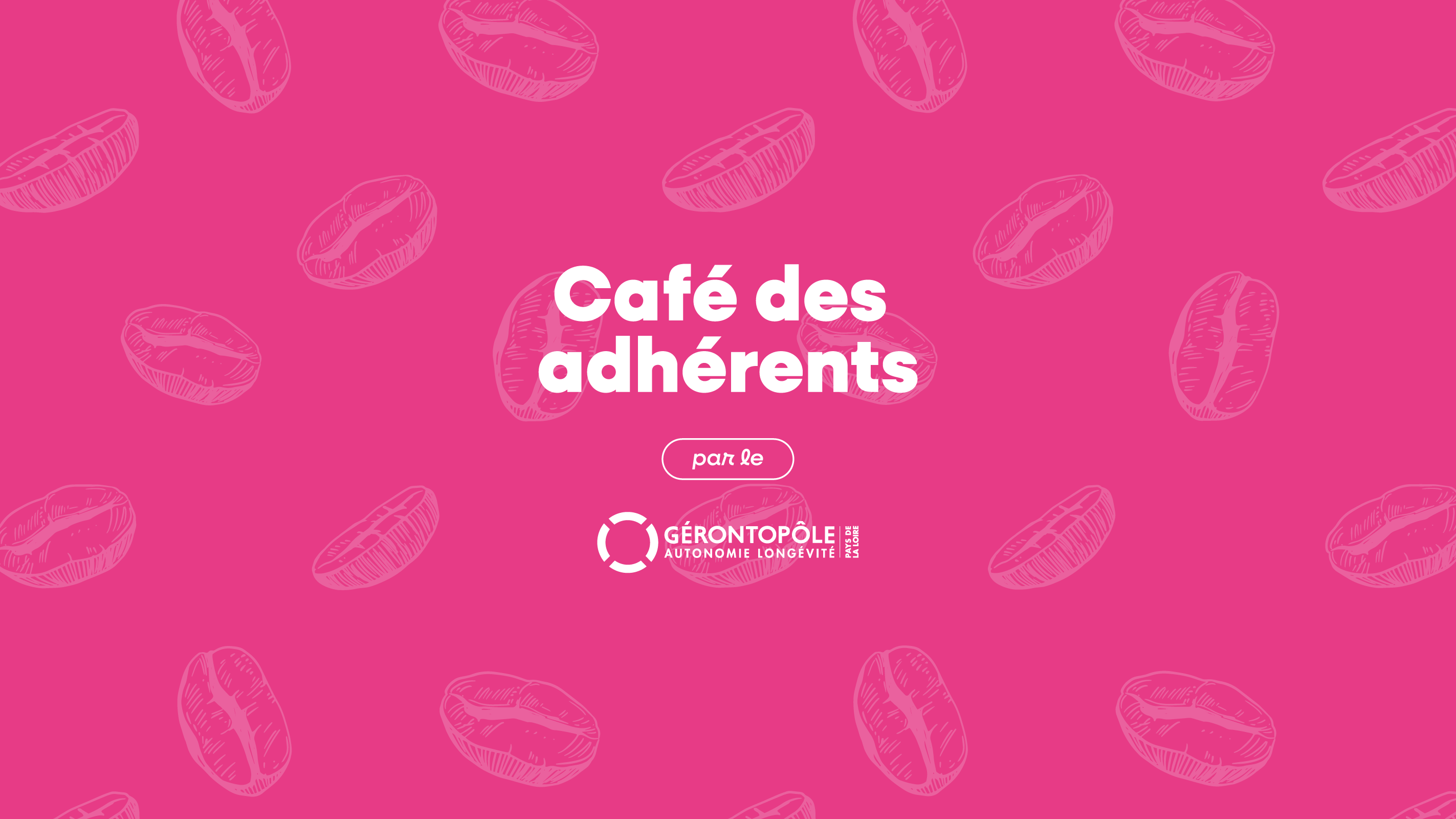 Visuel du café des adhérents du mois d'avril