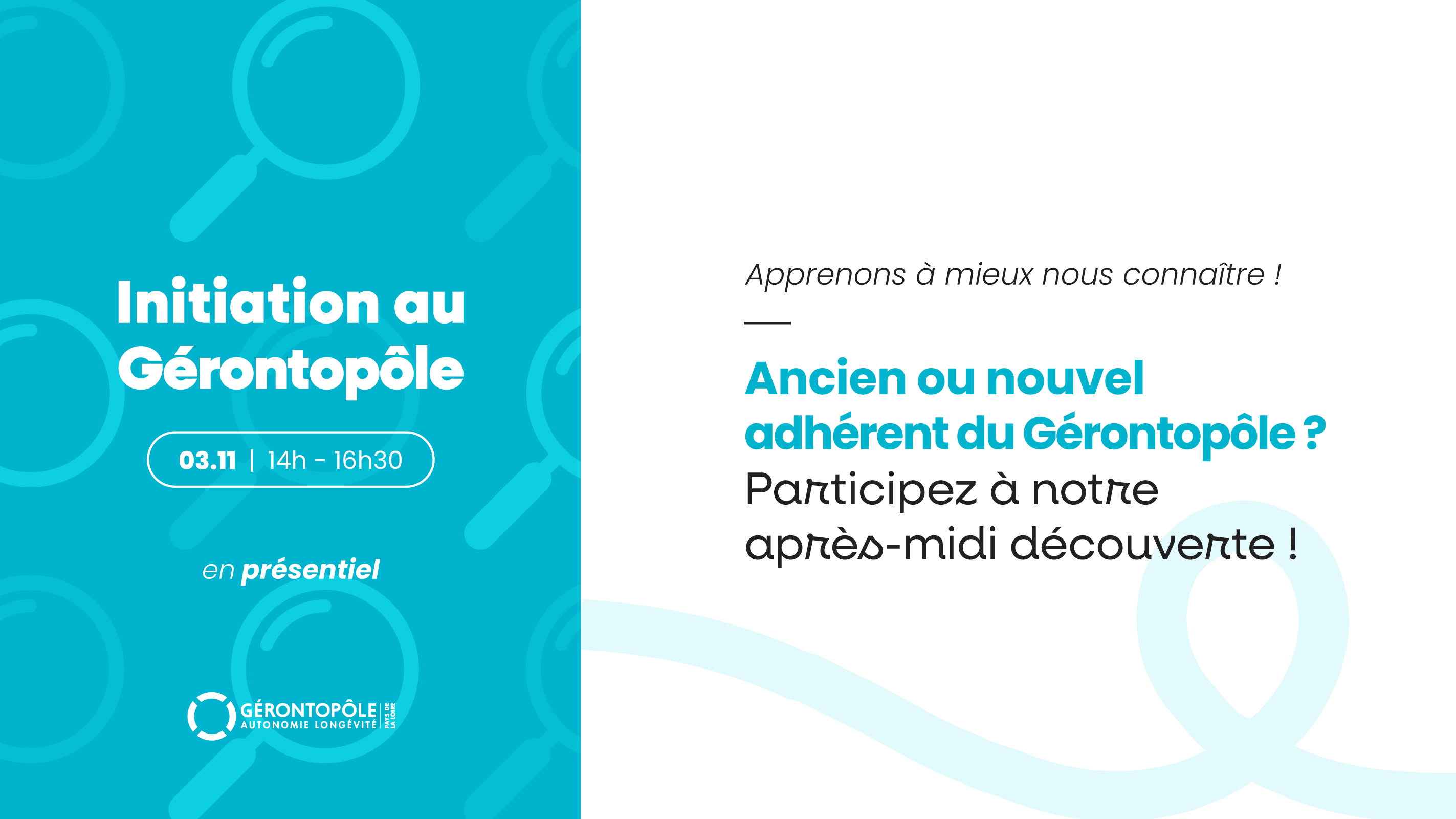 visuel : Initiation au Gérontopôle des Pays de la Loire