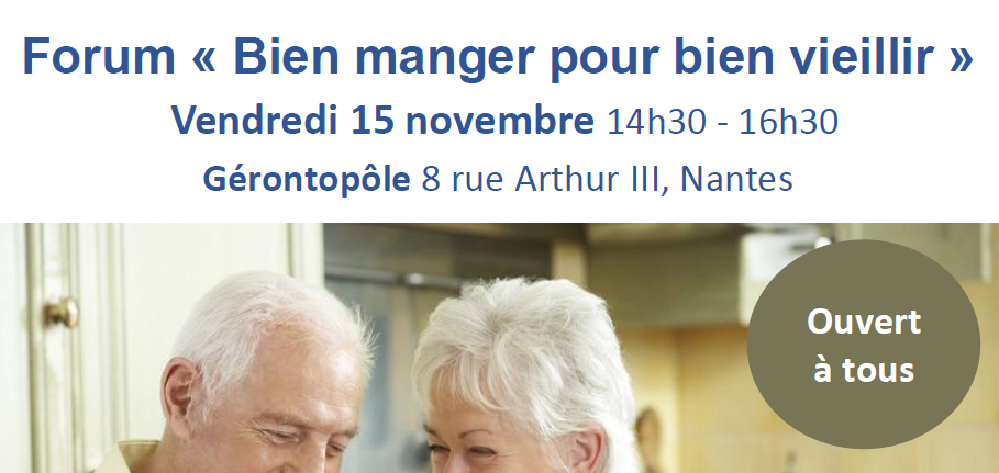 Visuel du forum "Bien manger pour bien vieillir"