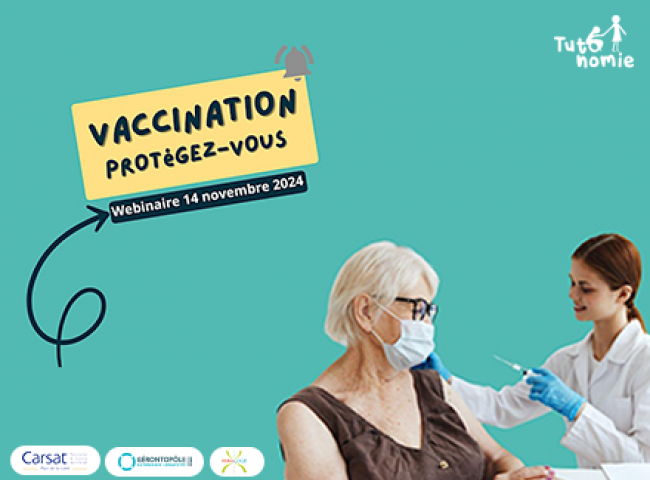 visuel  Tutonomie - La vaccination : Protégez-vous et protégez ceux que vous aimez