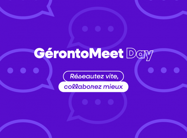 Visuel teaser du GérontoMeet Day