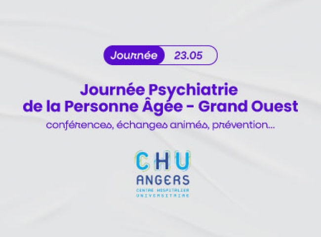 Teaser Journée Psychiatrie de la Personne Âgée | CHU d'Angers